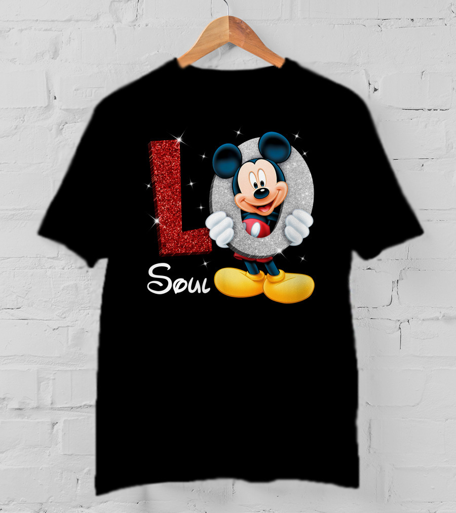 Mickey Mouse Love Soul T-Shirt