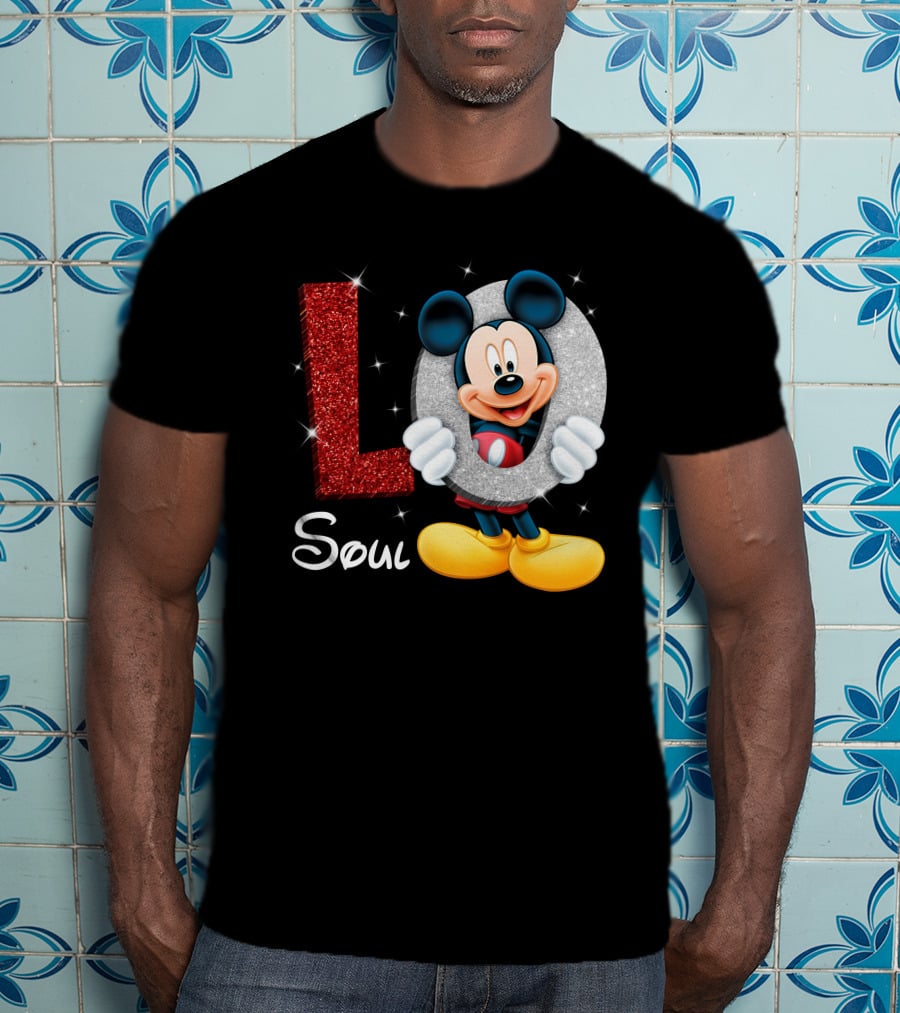 Mickey Mouse Love Soul T-Shirt