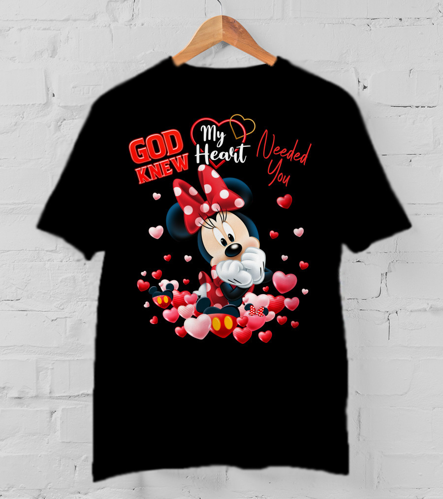 God Knew My Heart Needed You Minnie T-Shirt
