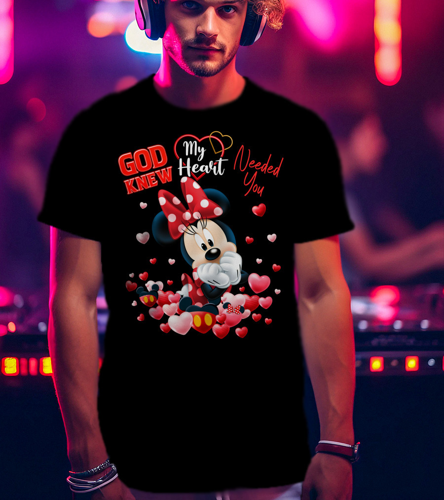 God Knew My Heart Needed You Minnie T-Shirt