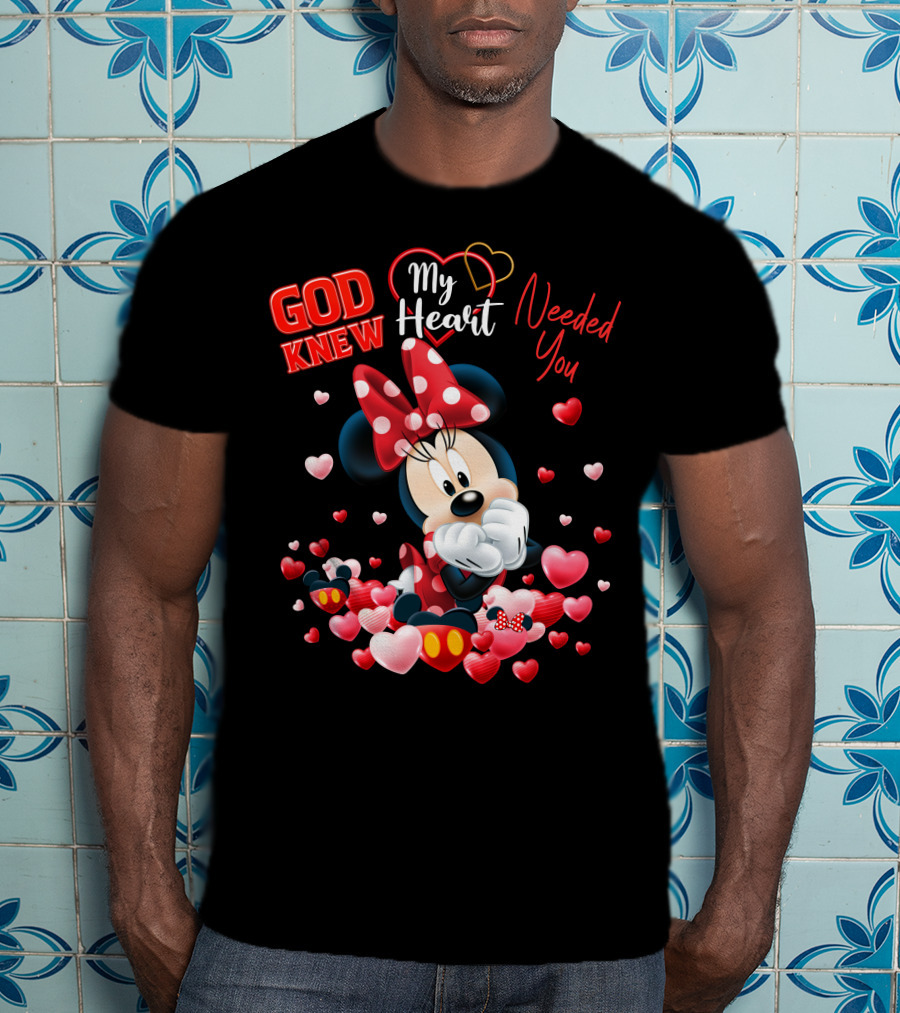 God Knew My Heart Needed You Minnie T-Shirt