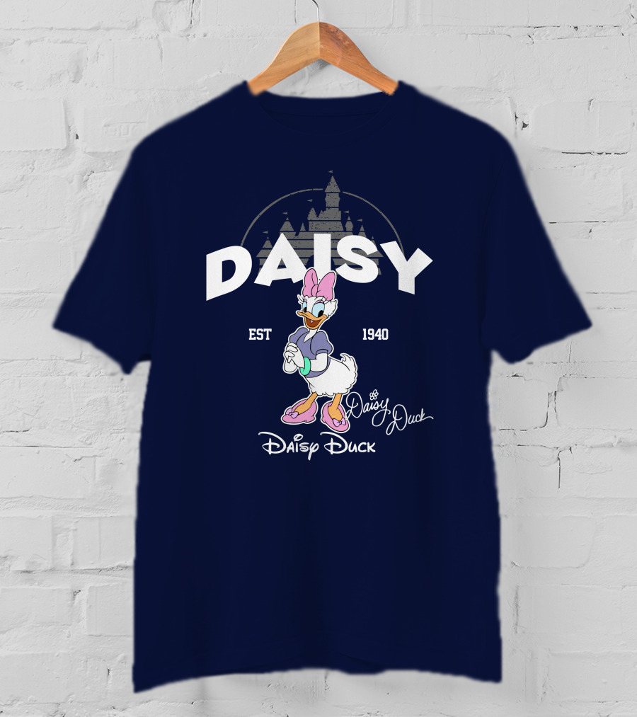 Daisy Duck Est 1940 Disney Character Vintage Style T-Shirt