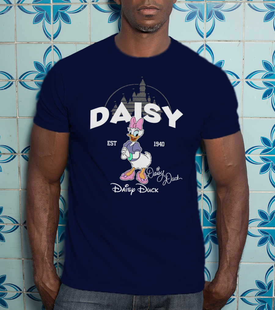 Daisy Duck Est 1940 Disney Character Vintage Style T-Shirt