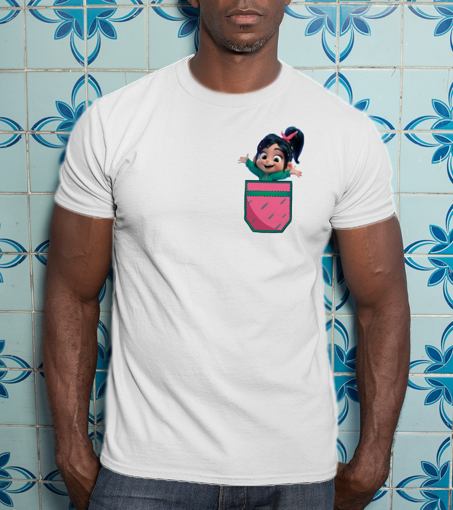 Vanellope Von Schweetz Pocket Character T-Shirt