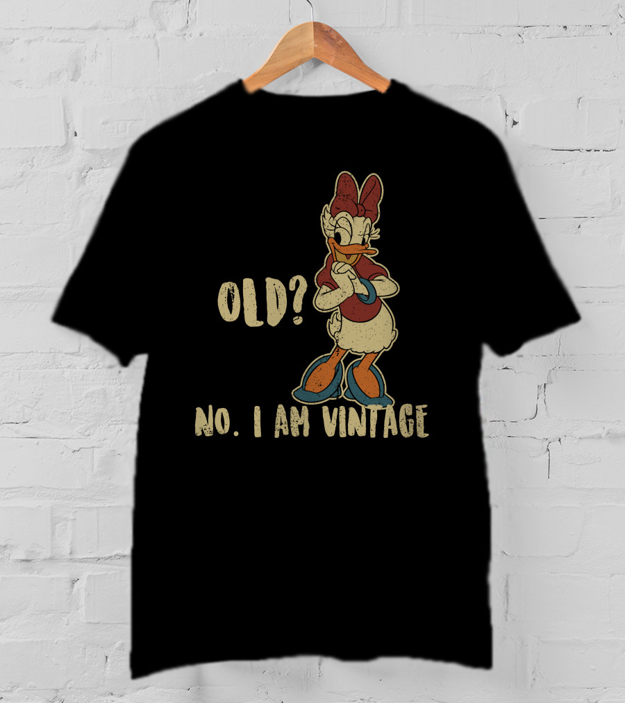 Old? No I Am Vintage Daisy Duck T-Shirt