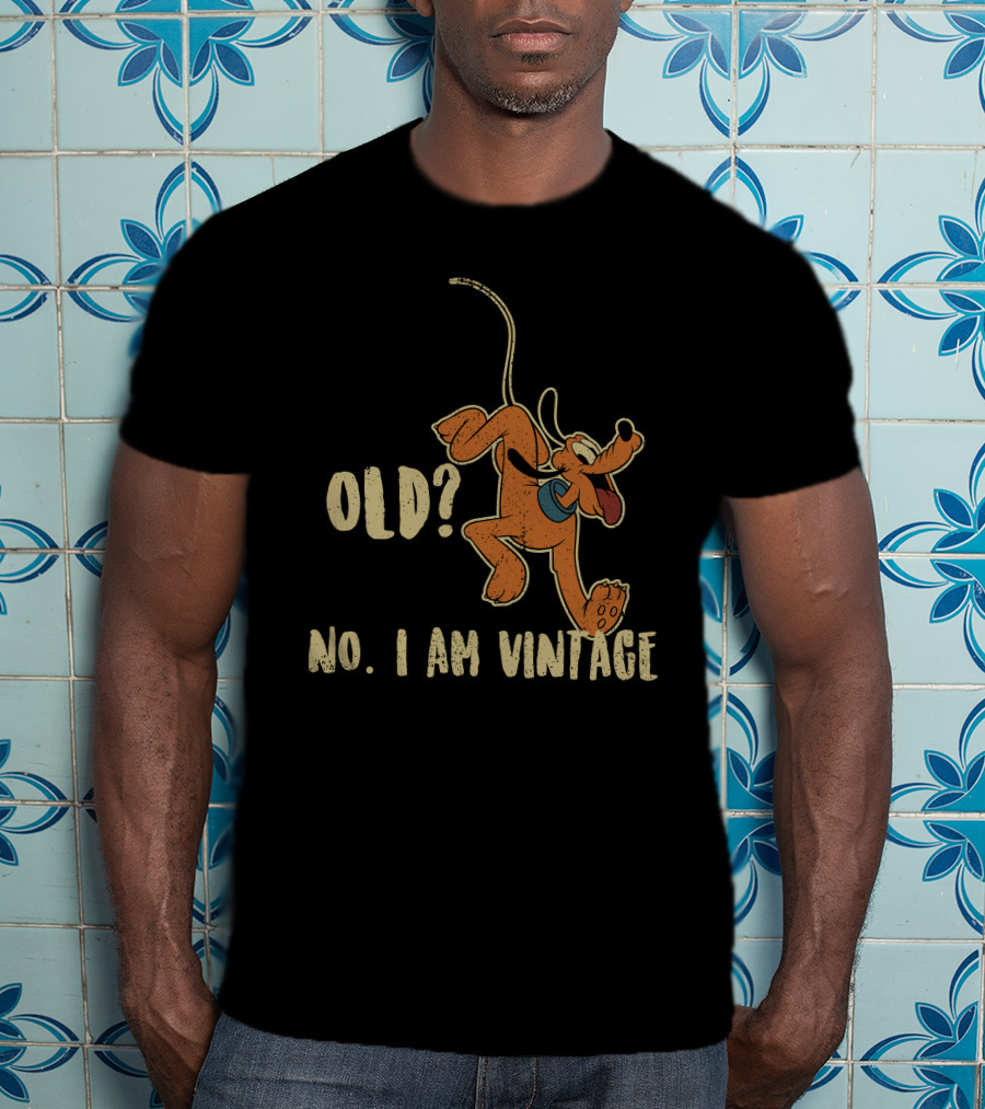 Pluto Old? No I Am Vintage T-Shirt