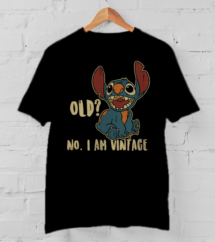 Stitch Old? No. I Am Vintage T-Shirt