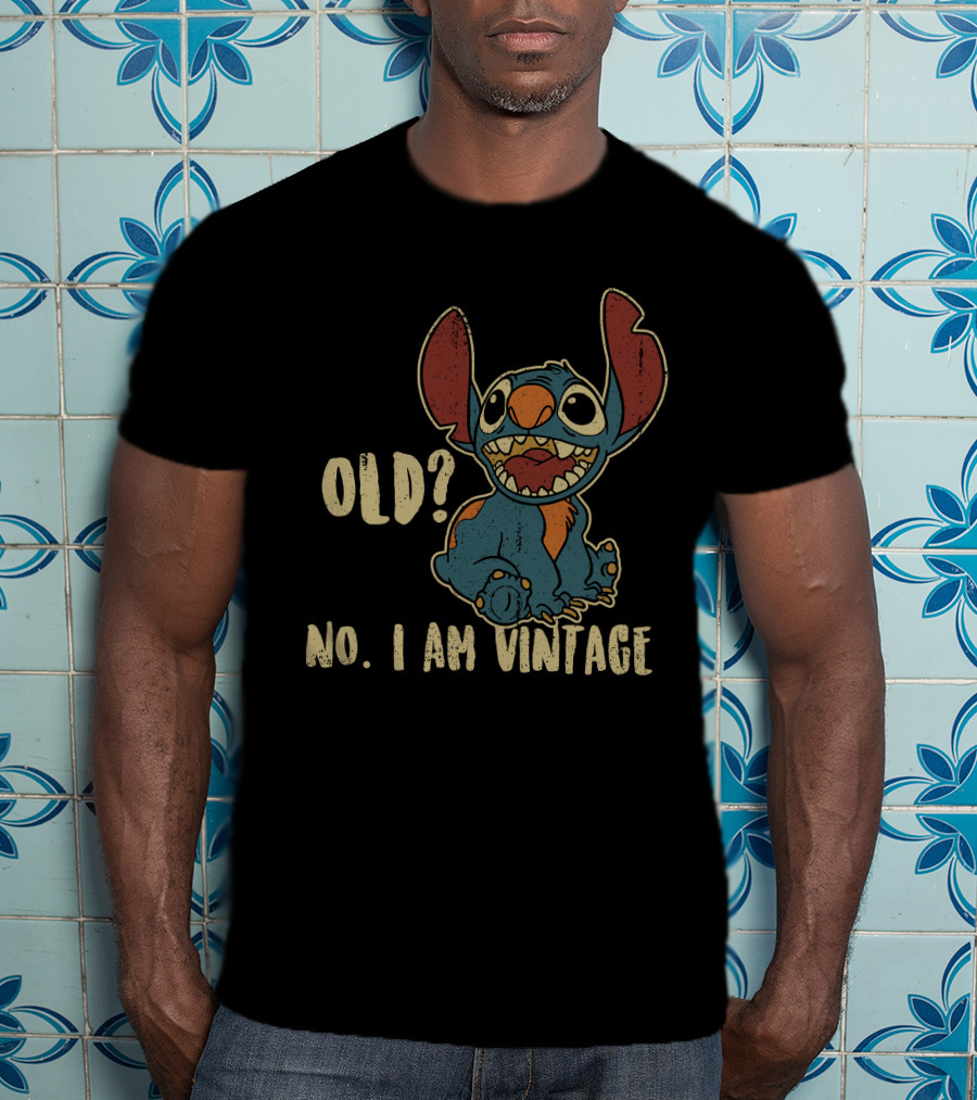 Stitch Old? No. I Am Vintage T-Shirt