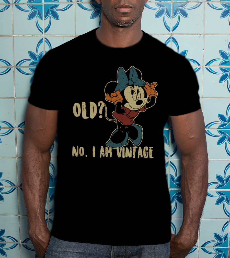 Old? No. I Am Vintage Minnie T-Shirt