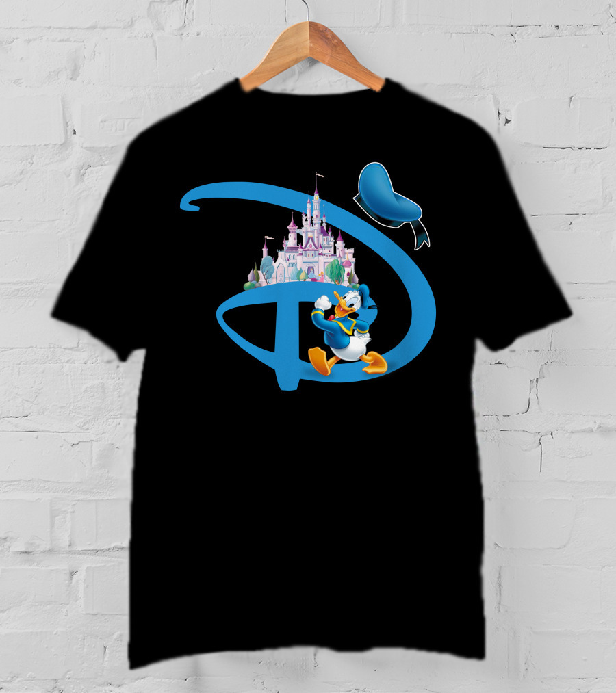 Donald Disney Castle T-Shirt