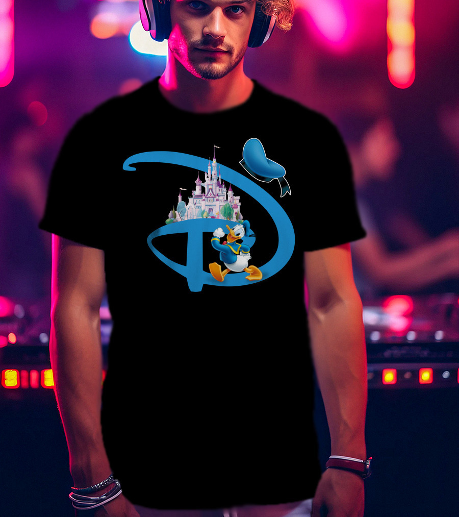 Donald Disney Castle T-Shirt