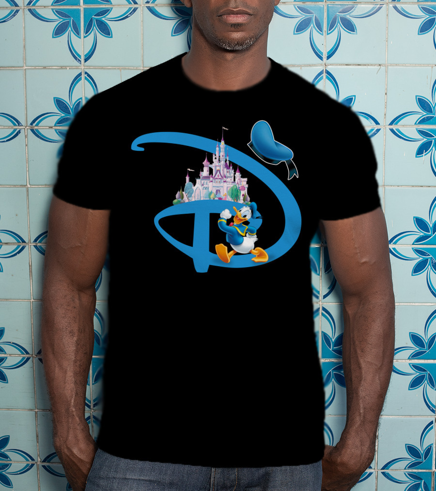 Donald Disney Castle T-Shirt