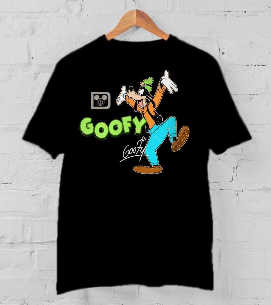 Goofy Disney Character Signature Pose T-Shirt