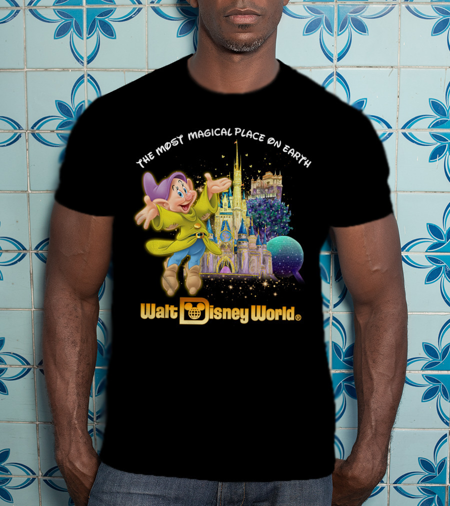 Dopey The Most Magical Place On Earth Walt Disney World T-Shirt