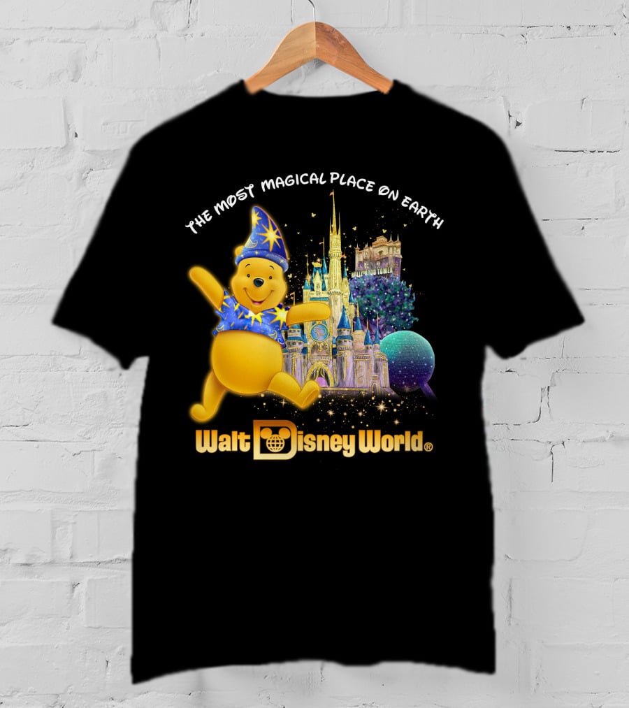 Walt Disney World The Most Magical Place On Earth Pooh T-Shirt
