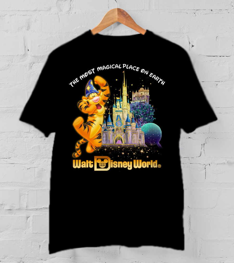 The Most Magical Place On Earth Tigger Walt Disney World T-Shirt