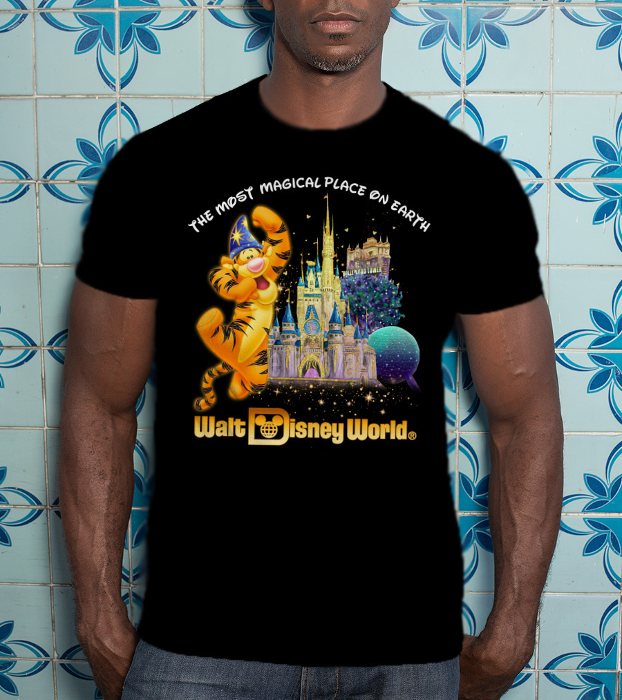 The Most Magical Place On Earth Tigger Walt Disney World T-Shirt