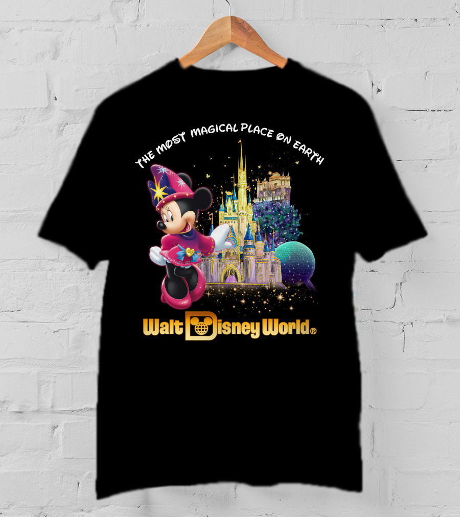 Walt Disney World The Most Magical Place On Earth Minnie T-Shirt