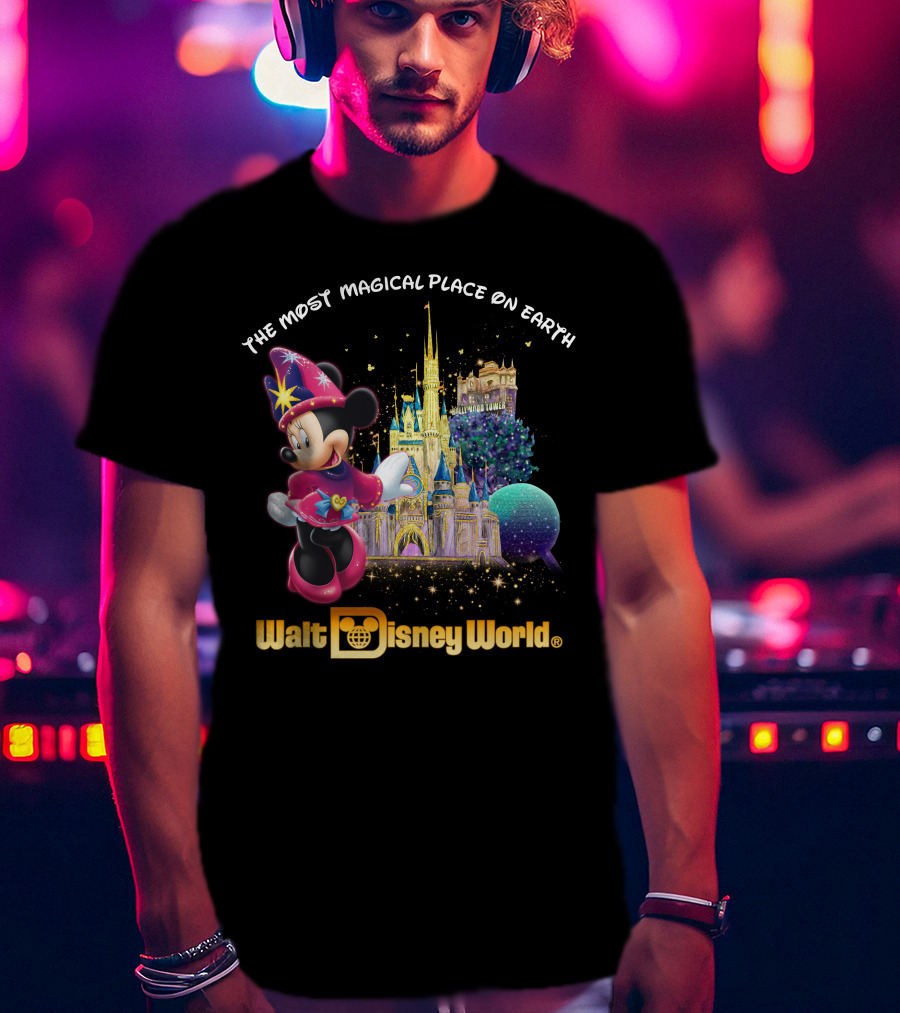 Walt Disney World The Most Magical Place On Earth Minnie T-Shirt
