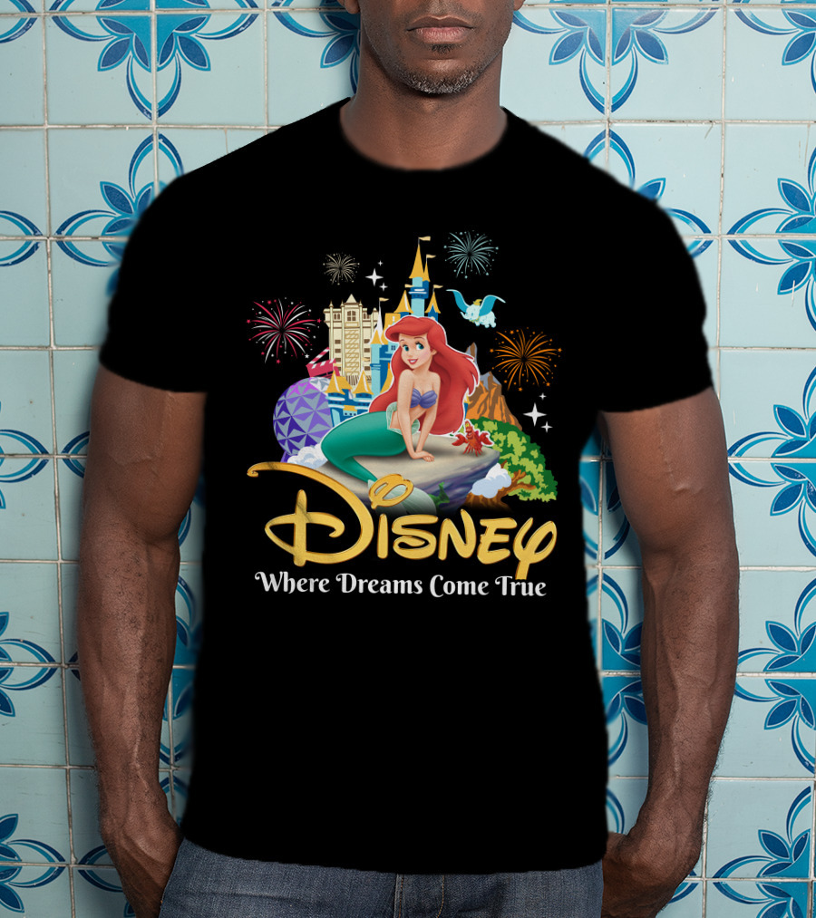 Disney Ariel Where Dreams Come True T-Shirt