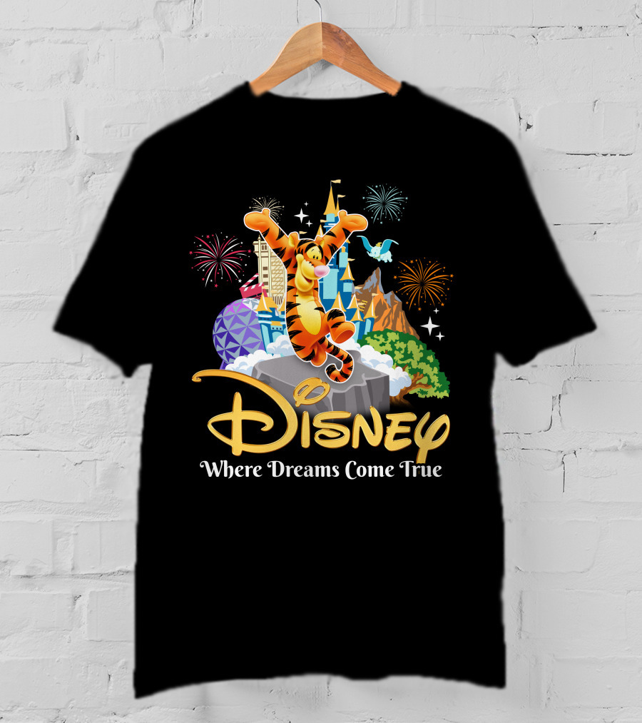 Disney Tigger Where Dreams Come True T-Shirt