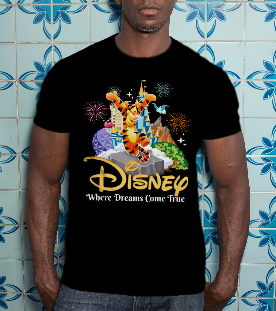 Disney Tigger Where Dreams Come True T-Shirt