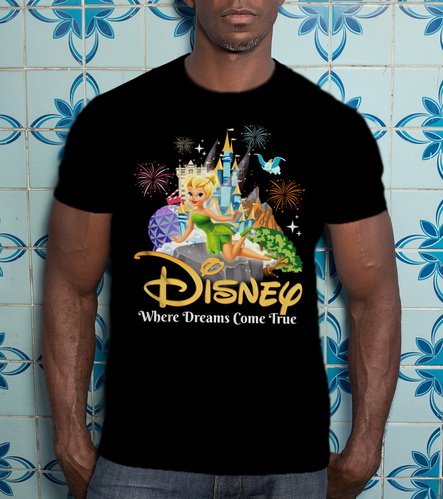 Disney Tinker Bell Where Dreams Come True T-Shirt