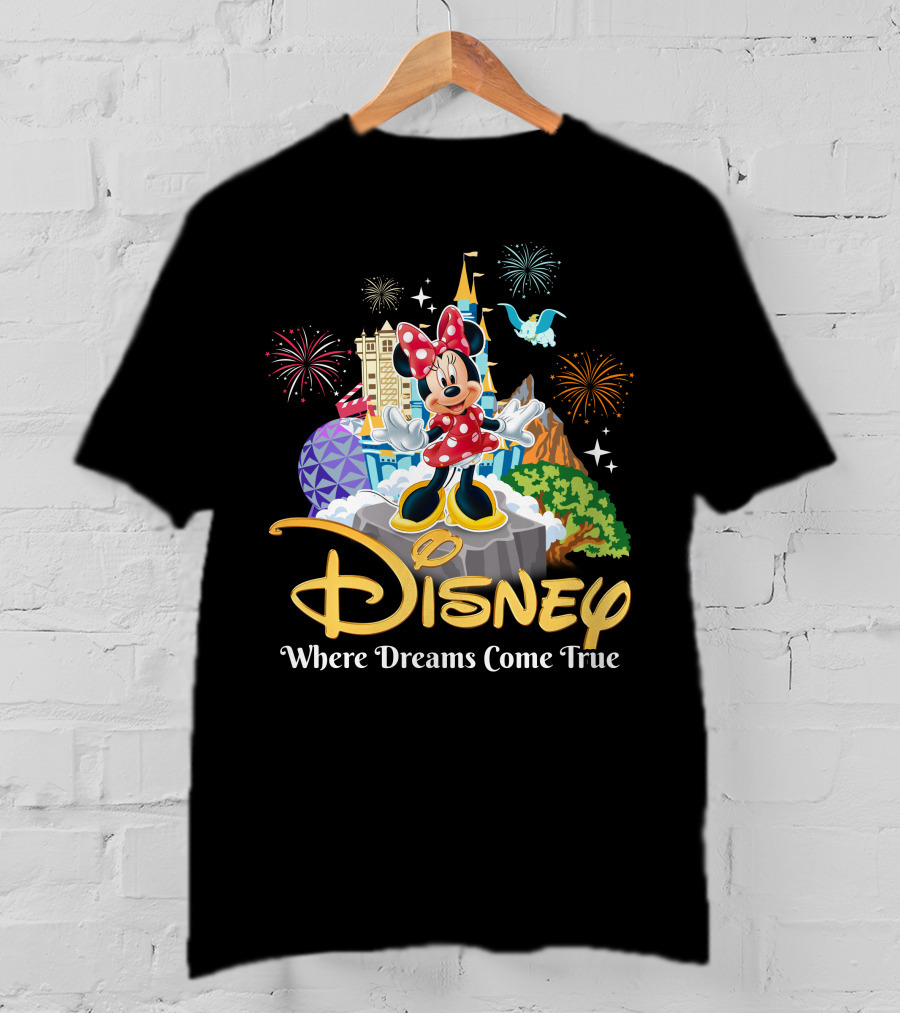 Disney Minnie Where Dreams Come True T-Shirt