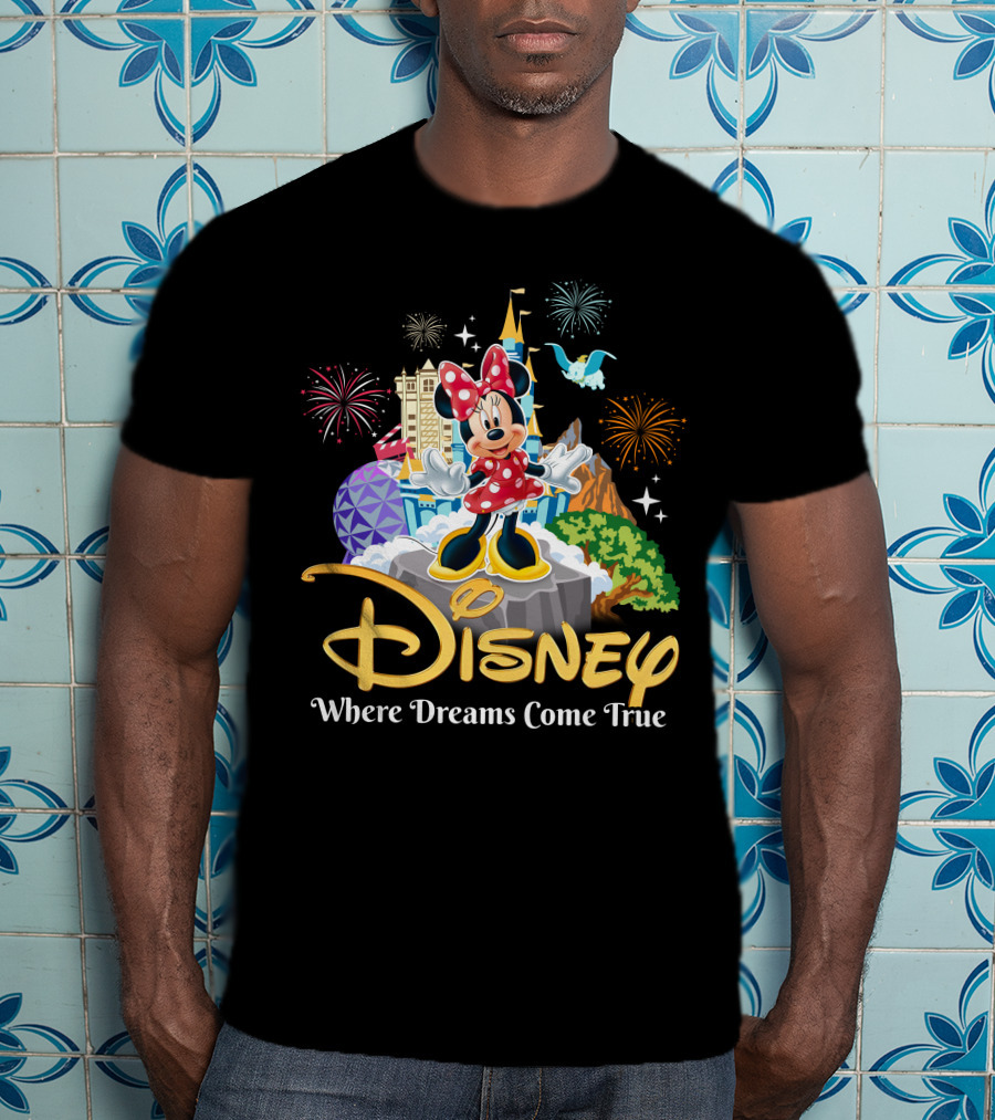 Disney Minnie Where Dreams Come True T-Shirt