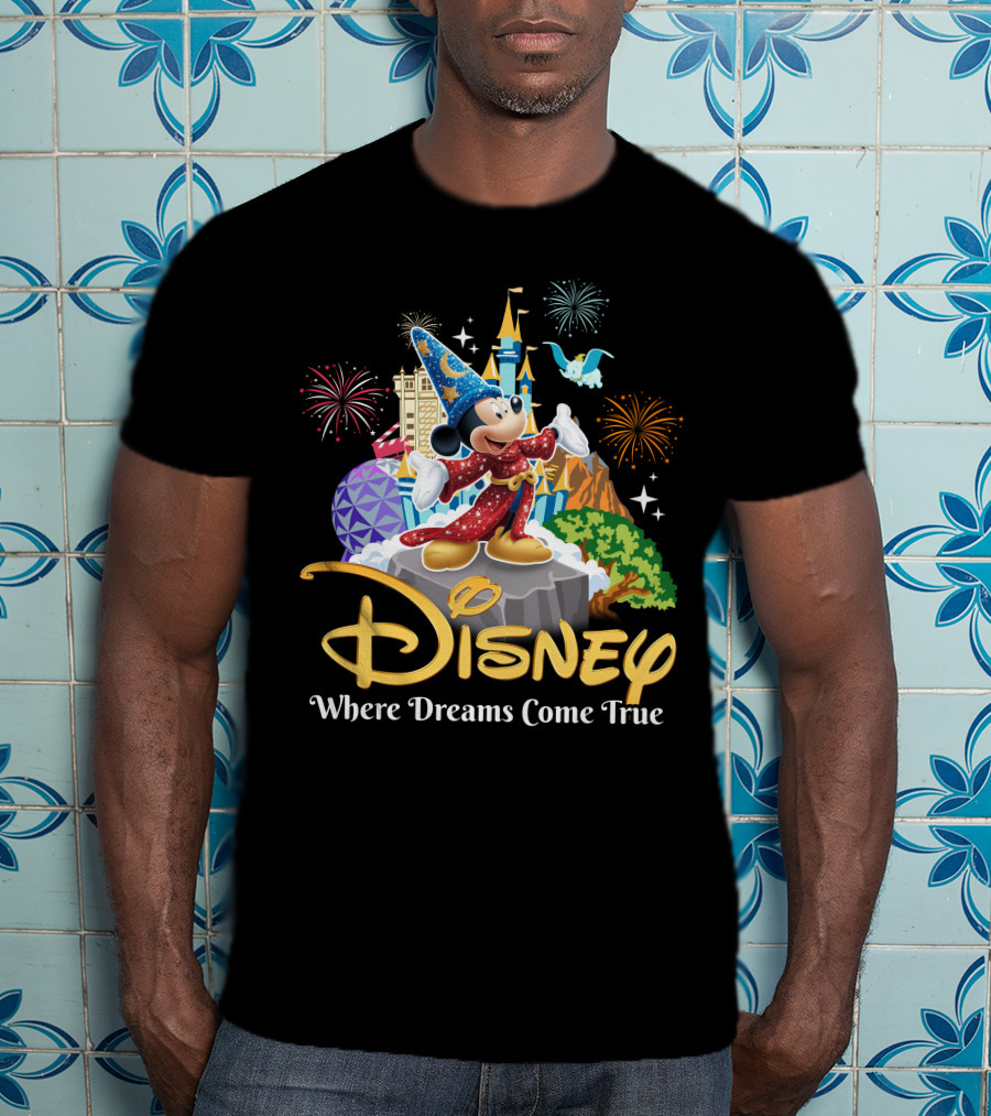 Disney MK Fantasia Where Dreams Come True T-Shirt