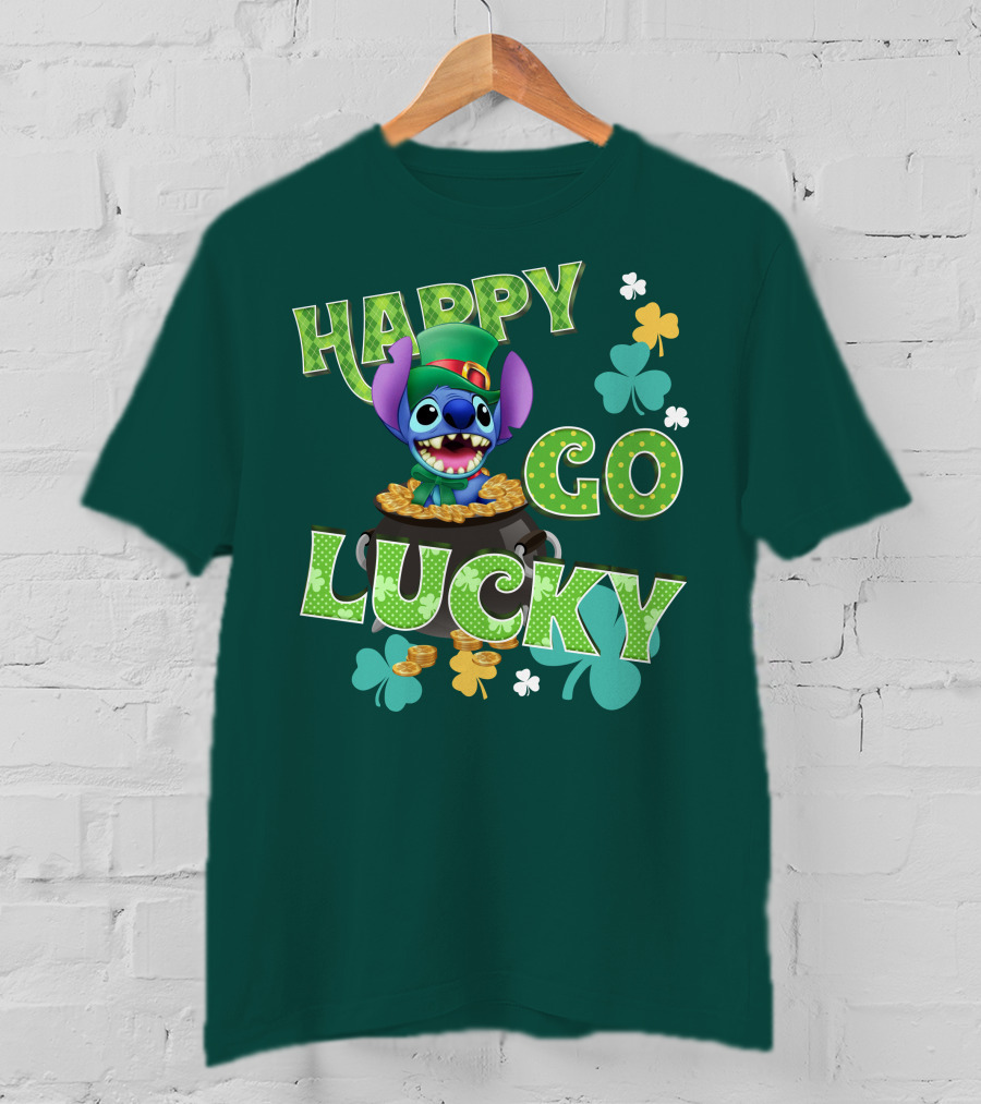 Happy Go Lucky Stitch T-Shirt