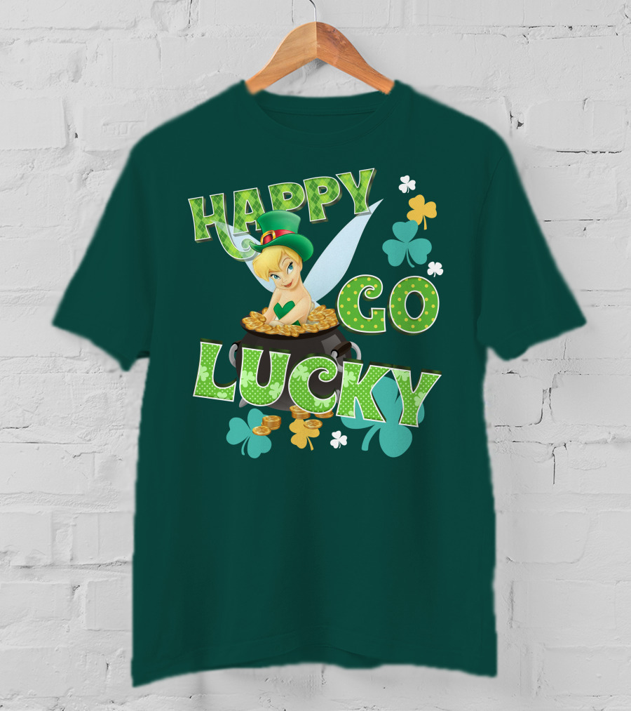 Happy Go Lucky Tinkerbell T-Shirt