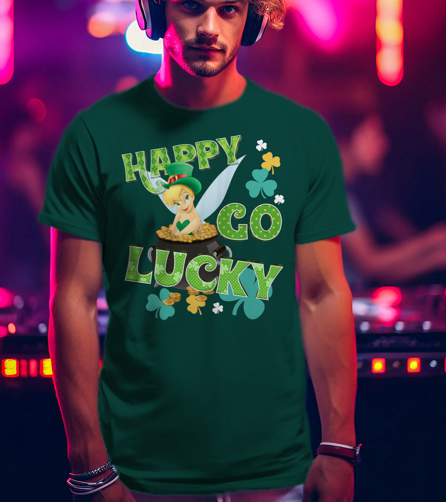 Happy Go Lucky Tinkerbell T-Shirt