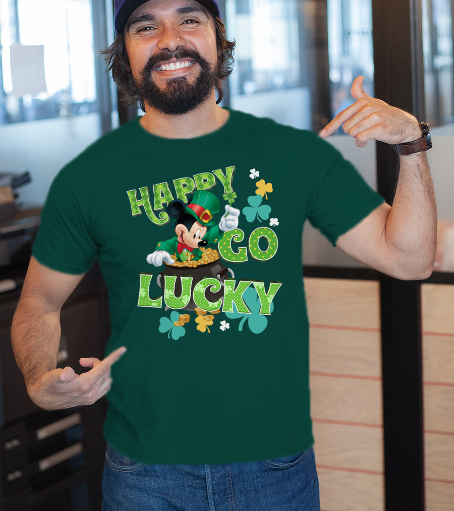 Happy Go Lucky Mickey T-Shirt