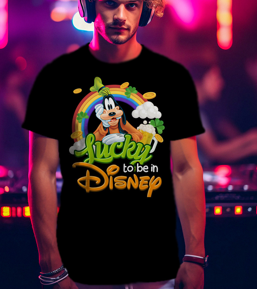 Lucky To Be In Disney T-Shirt