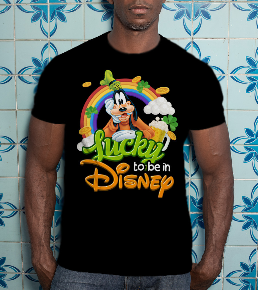 Lucky To Be In Disney T-Shirt