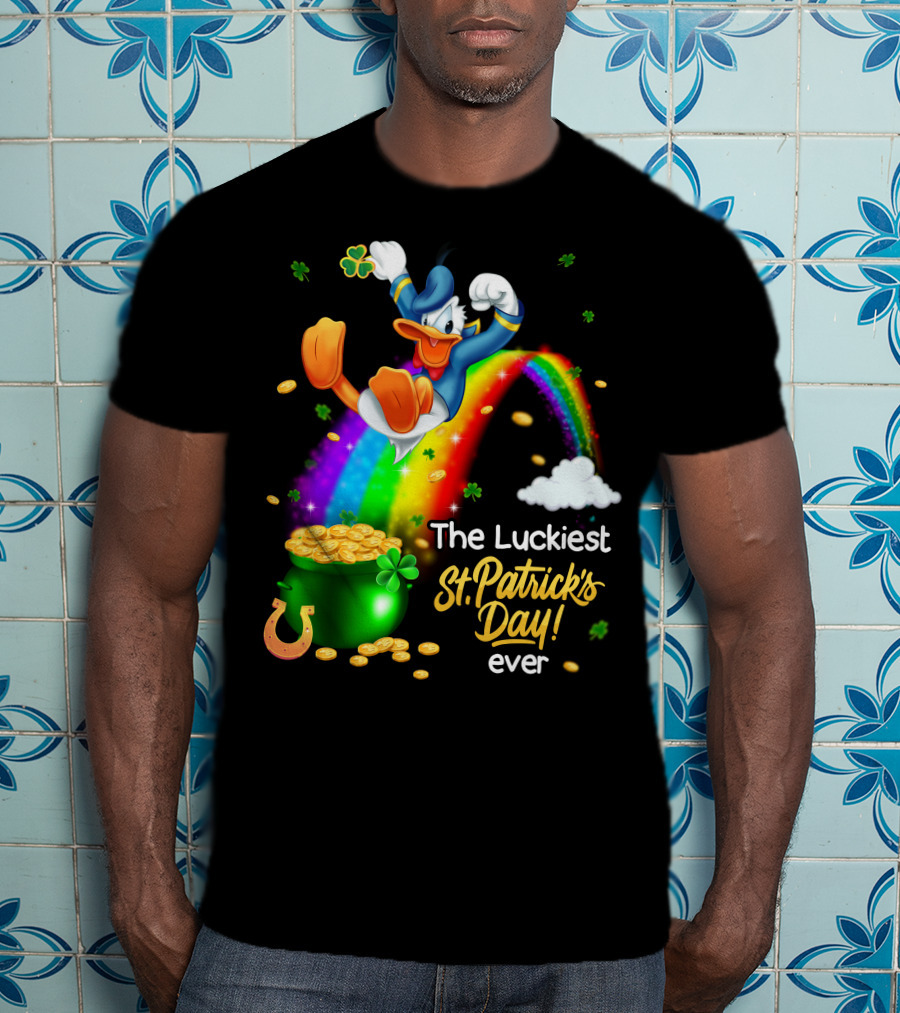 Donald Duck The Luckiest St. Patrick's Day Ever T-Shirt