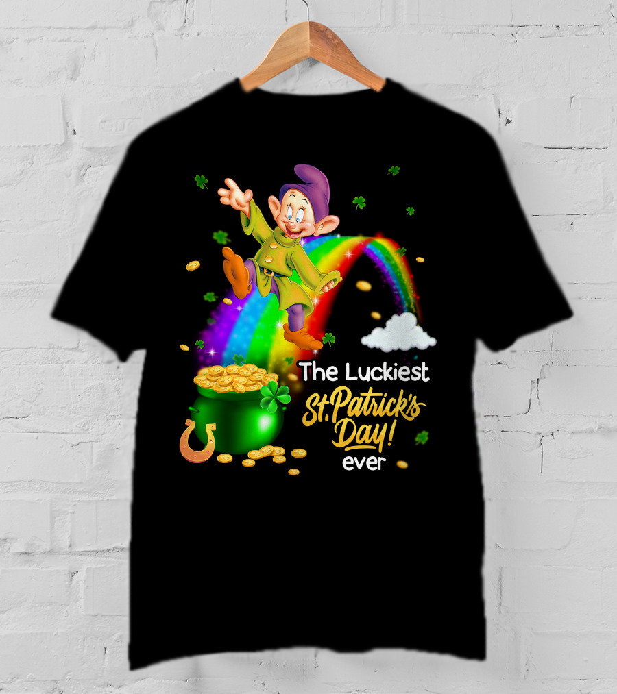 Dopey The Luckiest St. Patrick's Day Ever T-Shirt