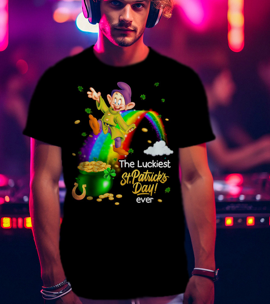 Dopey The Luckiest St. Patrick's Day Ever T-Shirt