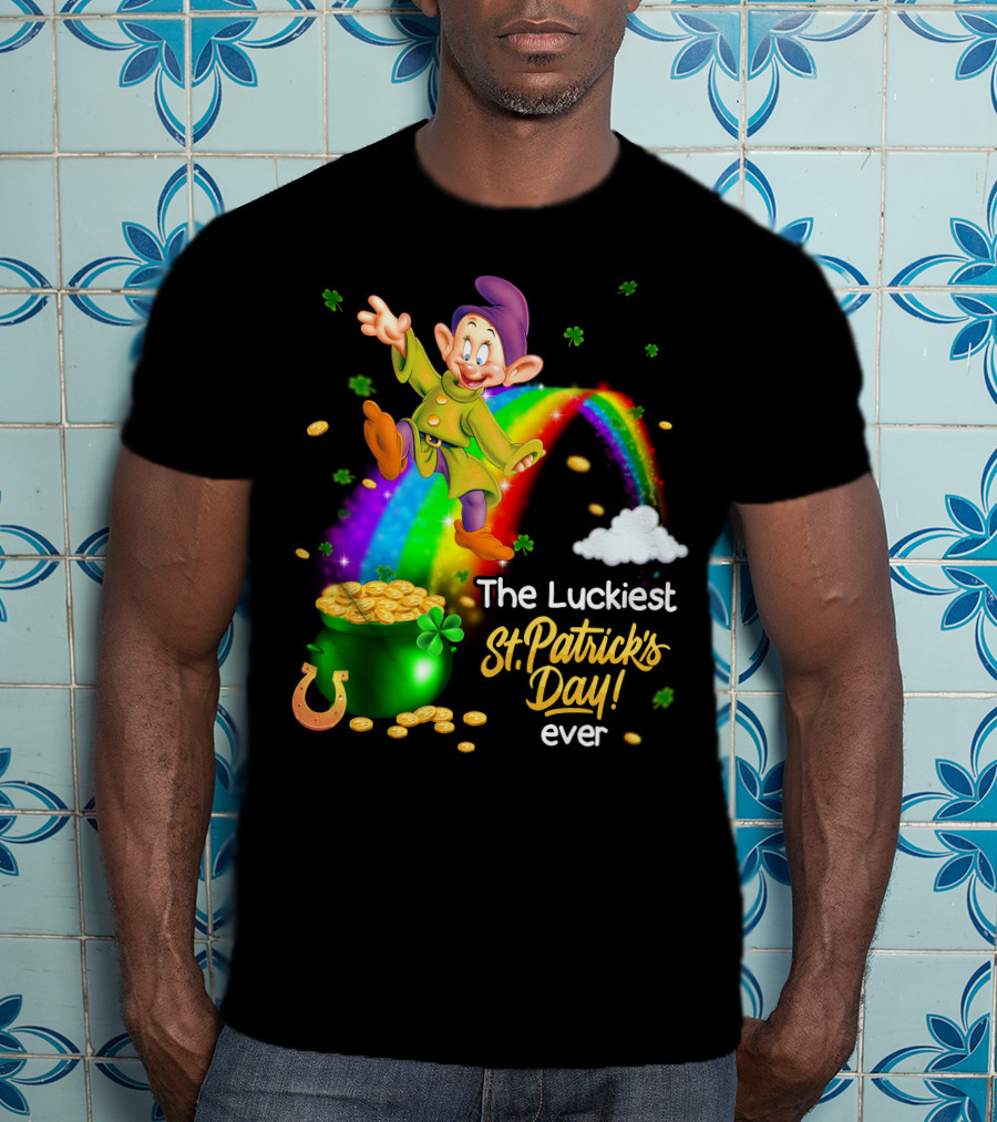 Dopey The Luckiest St. Patrick's Day Ever T-Shirt