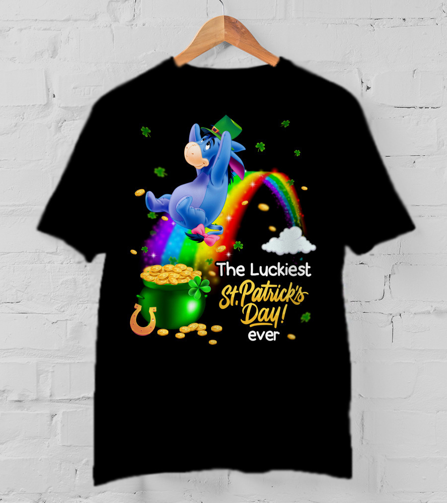 Eeyore The Luckiest St. Patrick's Day Ever T-Shirt