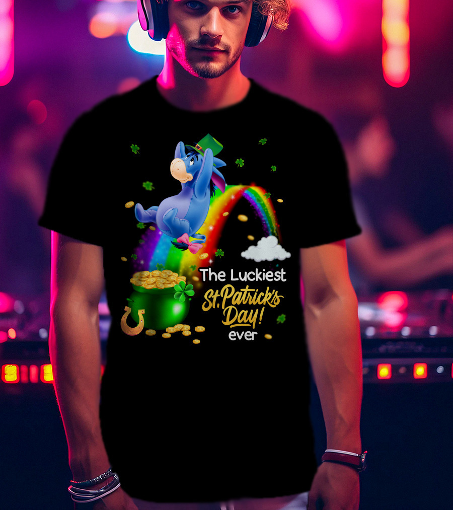 Eeyore The Luckiest St. Patrick's Day Ever T-Shirt