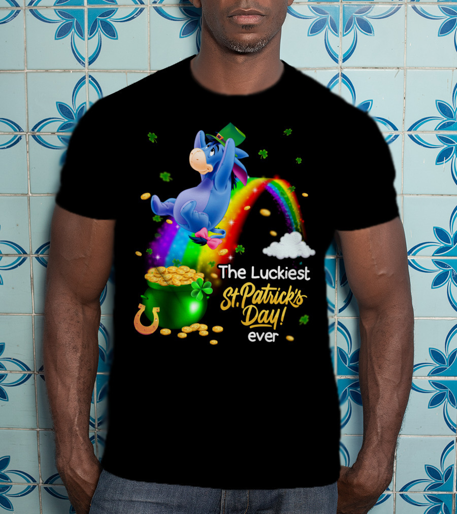 Eeyore The Luckiest St. Patrick's Day Ever T-Shirt
