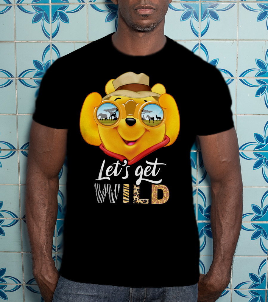 Let's Get Wild Pooh Safari Adventure T-Shirt