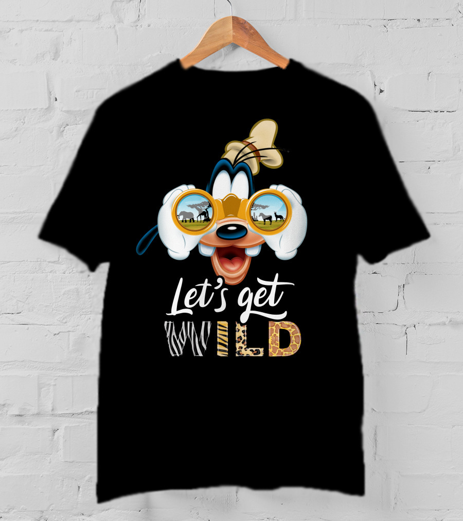 Let's Get Wild Goofy Safari Adventure T-Shirt