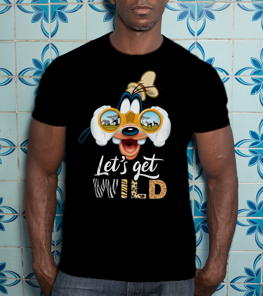 Let's Get Wild Goofy Safari Adventure T-Shirt