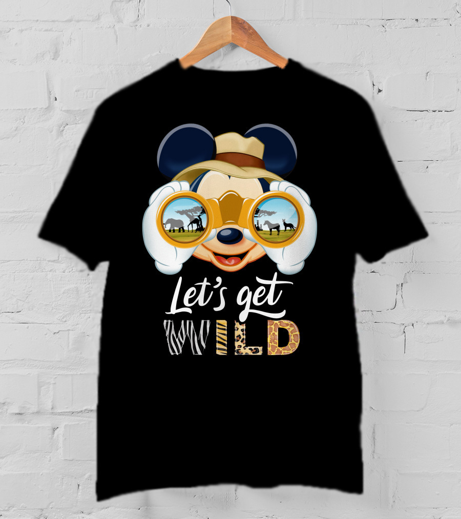 Let's Get Wild Mickey Safari Adventure T-Shirt