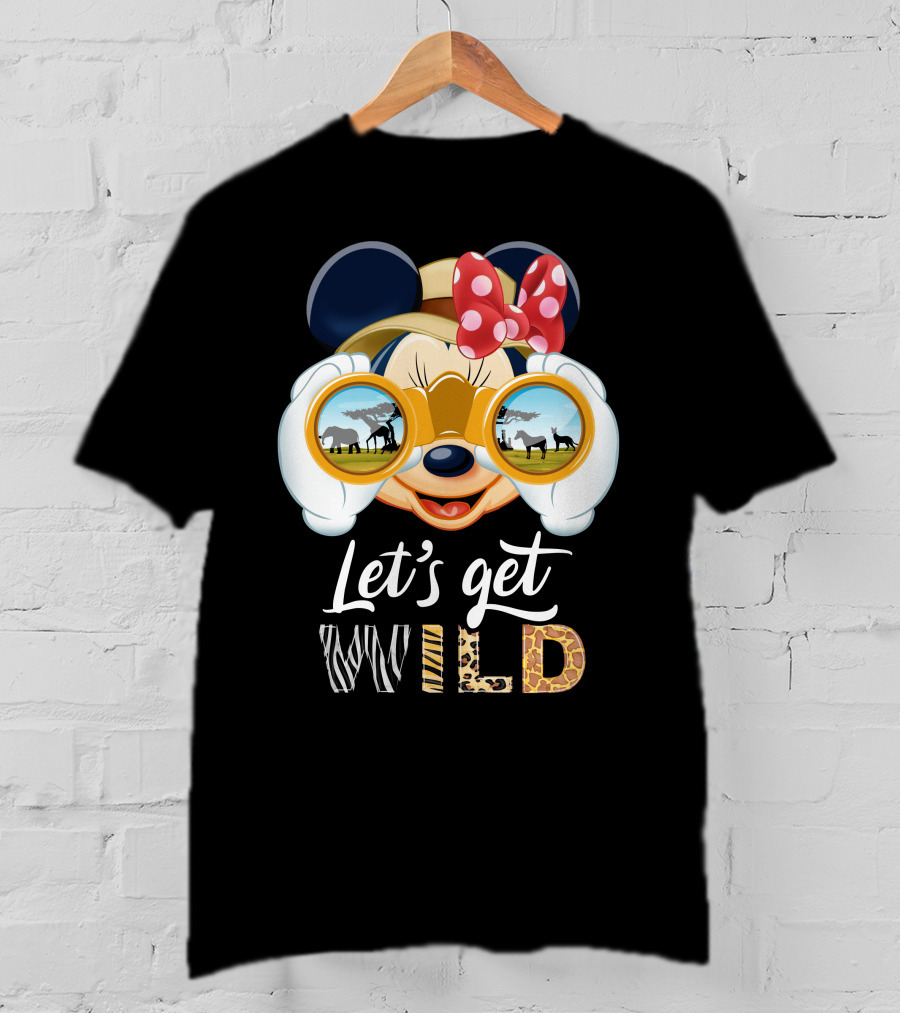 Minnie Let's Get Wild Safari Adventure T-Shirt