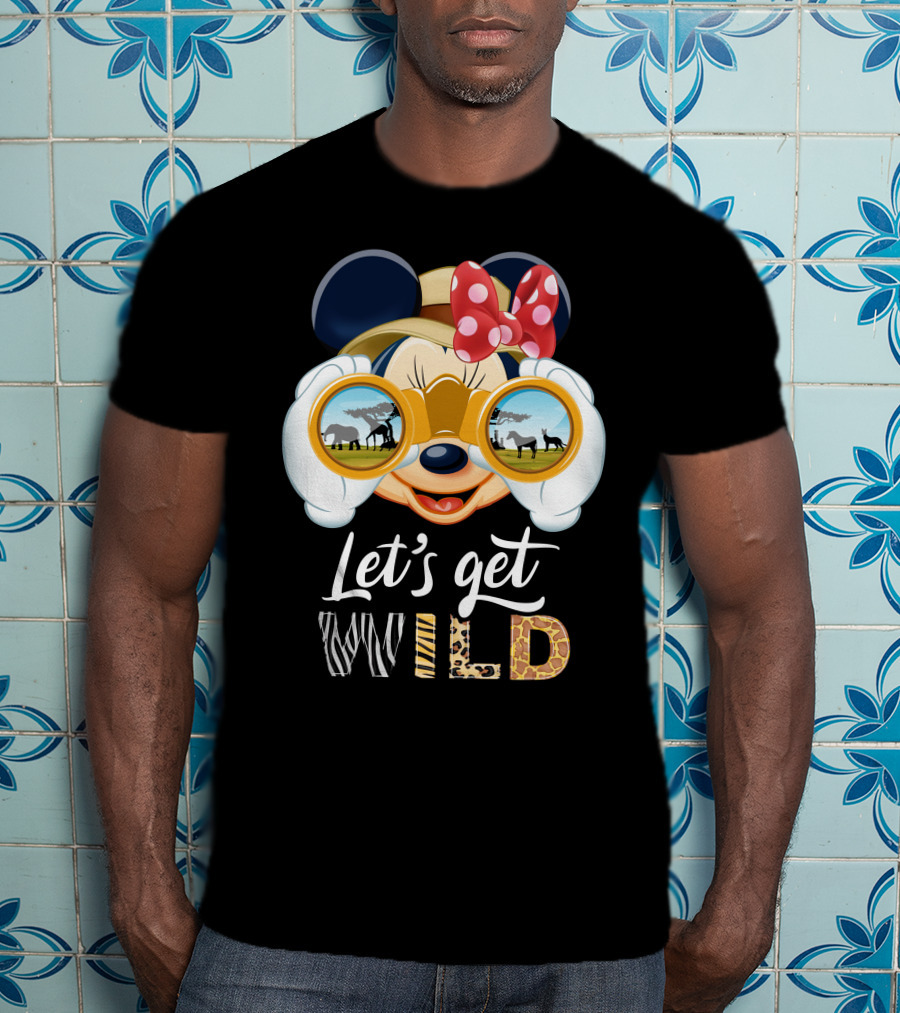 Minnie Let's Get Wild Safari Adventure T-Shirt