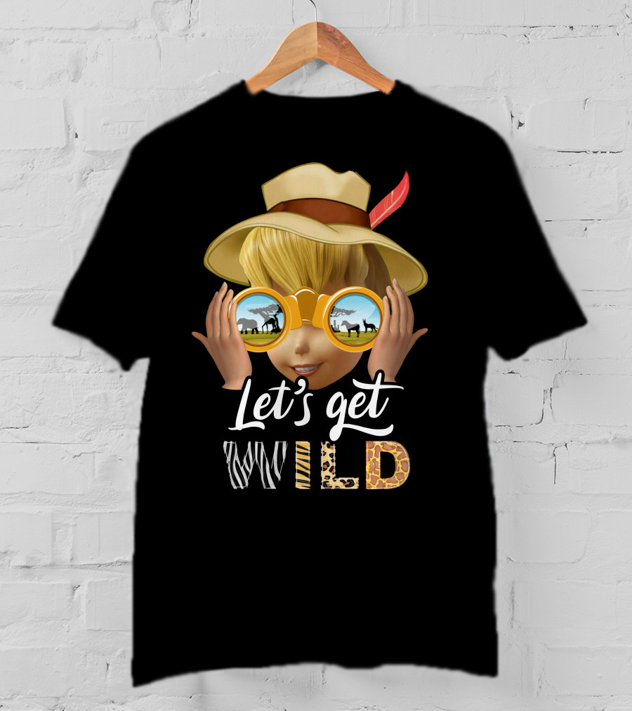 Let's Get Wild Safari Adventure Tinkerbell T-Shirt
